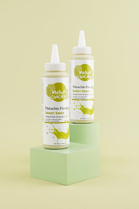 Melwiss Chocolate Pistachio Sweet Sauce – 330g