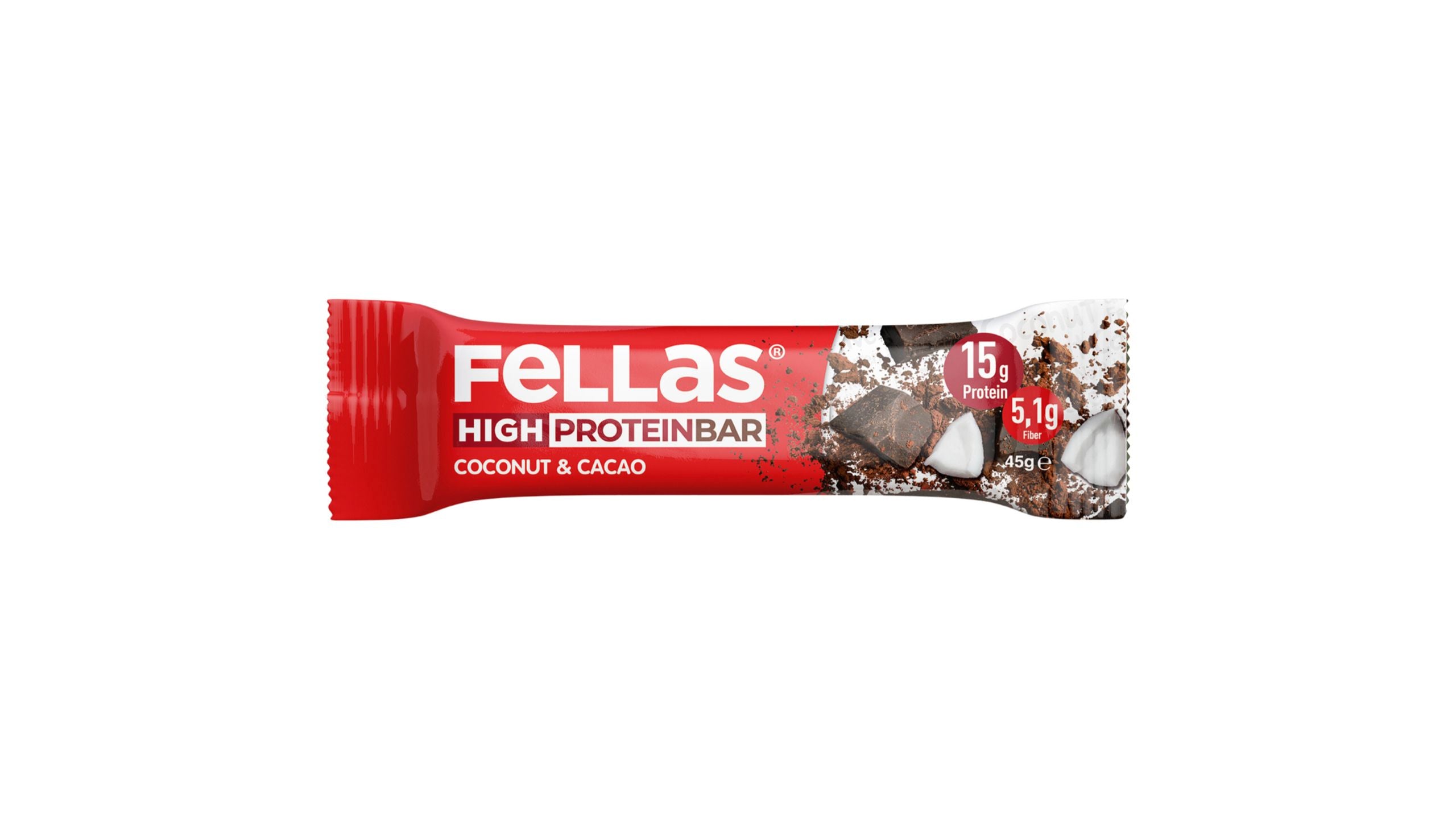 Fellas – High Protein Bar Coconut & Cocoa