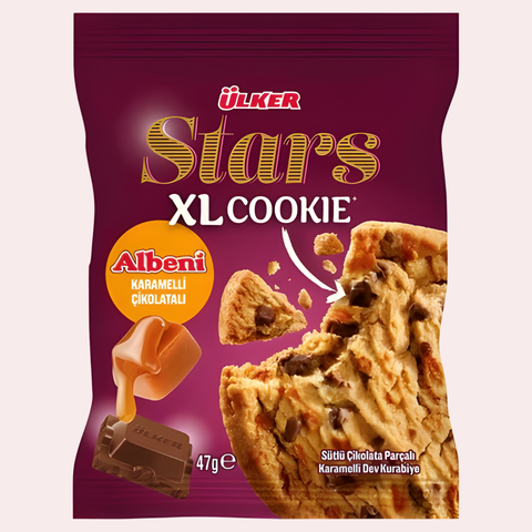 Ulker Albeni Stars XL Cookie with Caramel