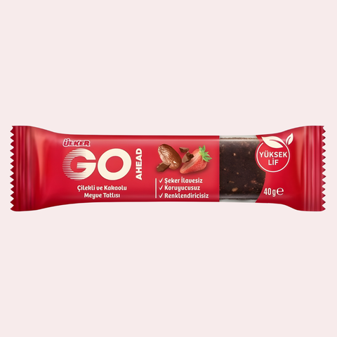 Ulker Go Ahead Strawberry and Cocoa Fruit Bar