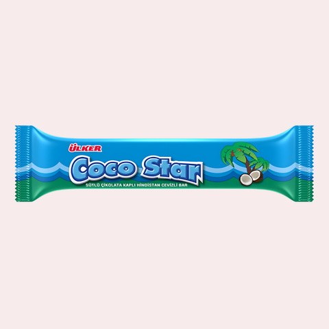 Ulker Coco Star Coconut Bar 25g