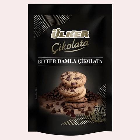 Ülker Bitter Chocolate Drops 120g