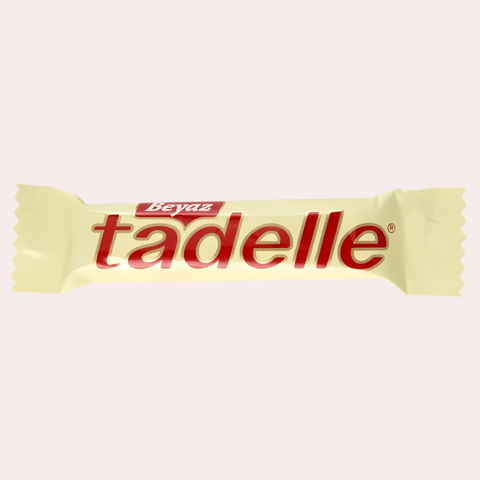 Tadelle White Chocolate Coated Hazelnut Filled Milk Chocolate 30g