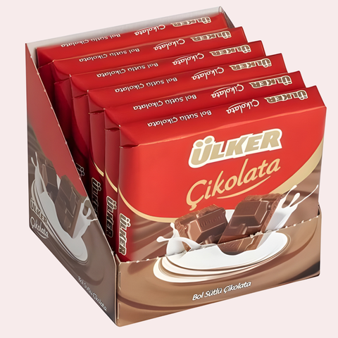Ülker Milk Chocolate Square 60g