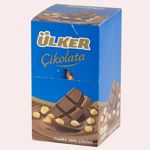 Ülker Hazelnut Milk Chocolate Bar