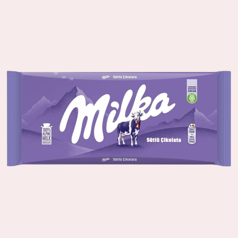 Milka Alpine Milk Chocolate 80g