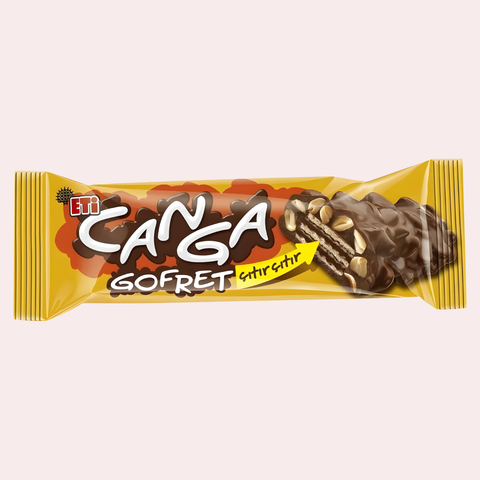 Eti Canga Wafer with Milk Chocolate and Peanuts