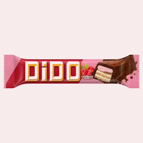 Ülker Dido Raspberry Milk Chocolate Wafer