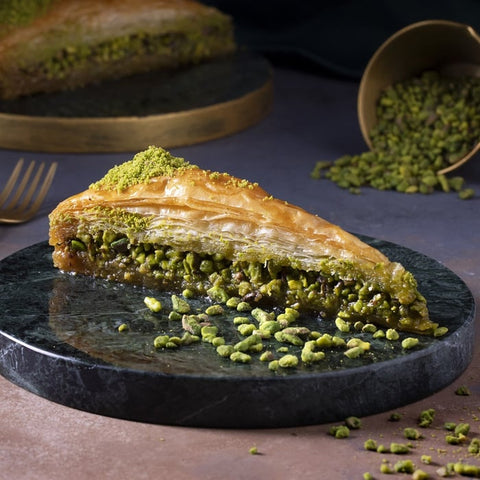 Karakoy Gulluoglu - Carrot Slice Pistachio Baklava