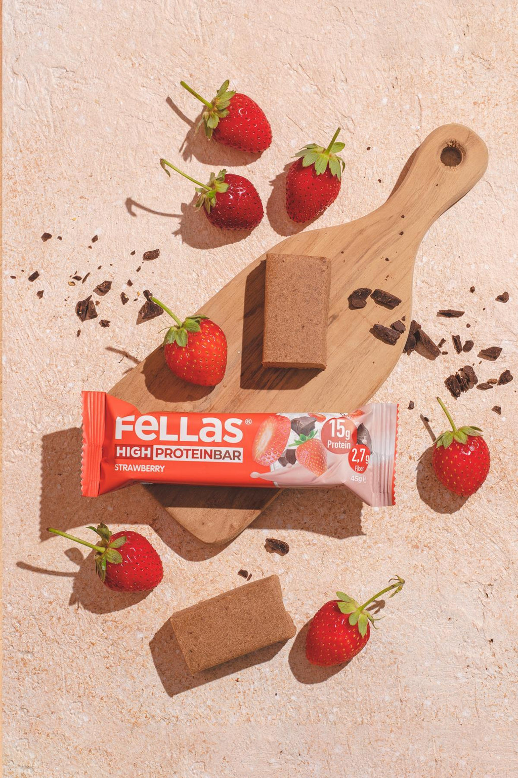 Fellas – High Protein Bar Strawberry