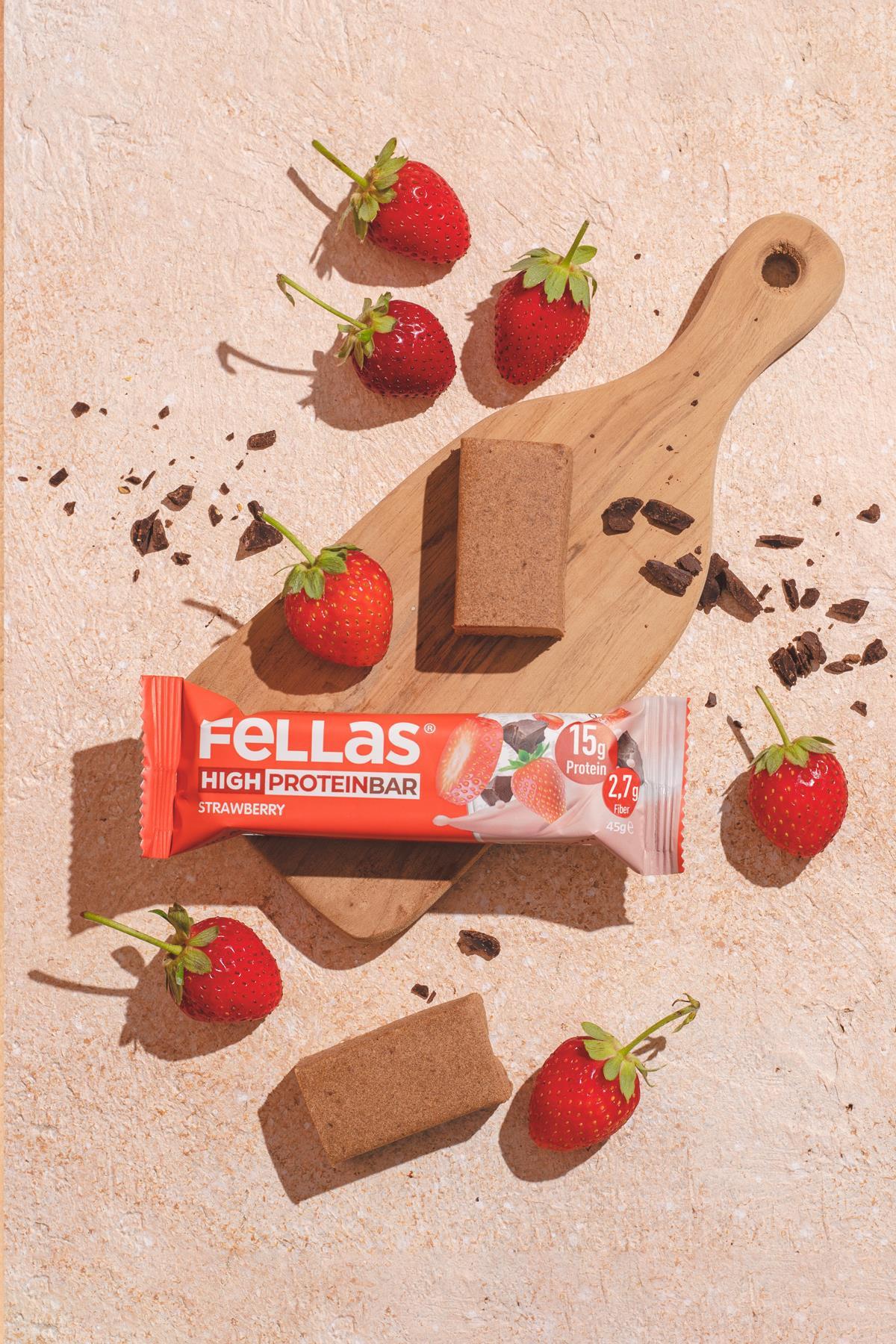 Fellas – High Protein Bar Strawberry