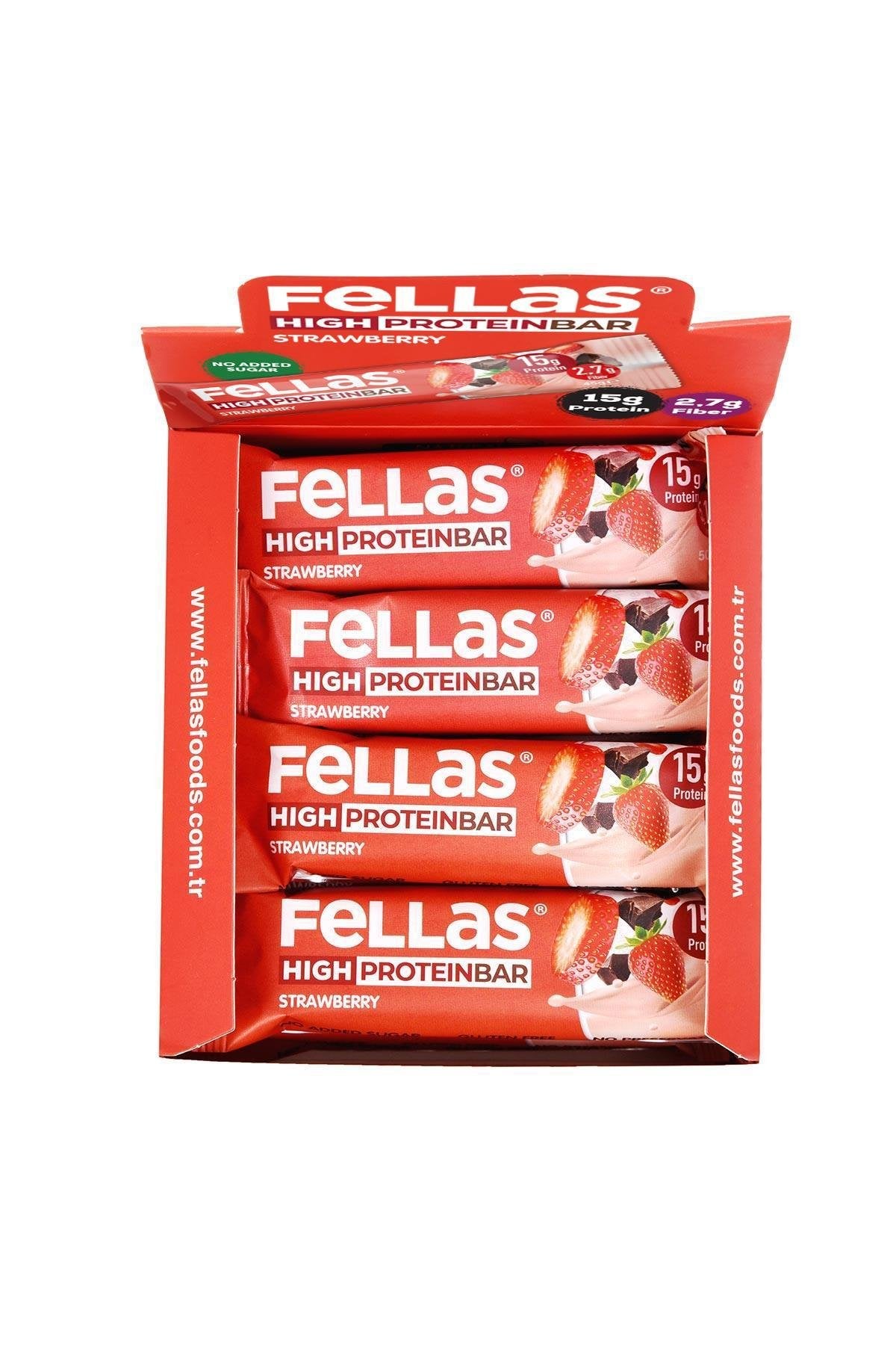 Fellas – High Protein Bar Strawberry